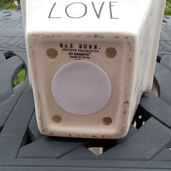 Rae Dunn Ceramic "LOVE" Birdhouse - Picture 6 of 6